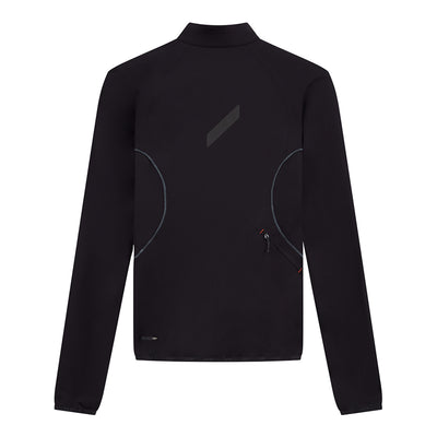 Soar Women's Wool Tech Top - BlackToe Running#colour_black