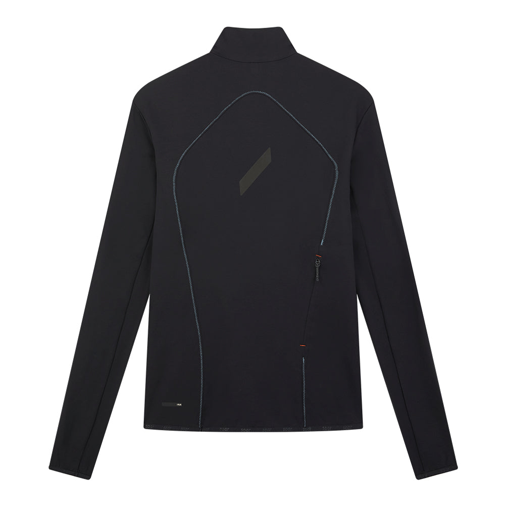 Soar Men's Wool Tech Top - BlackToe Running