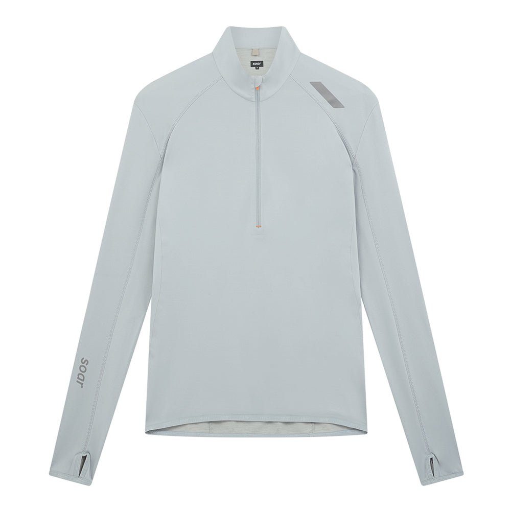 Soar Men's Wool Tech Top - BlackToe Running