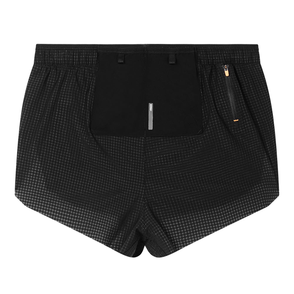 Soar Men's Marathon Shorts - BlackToe Running#colour_black-grey
