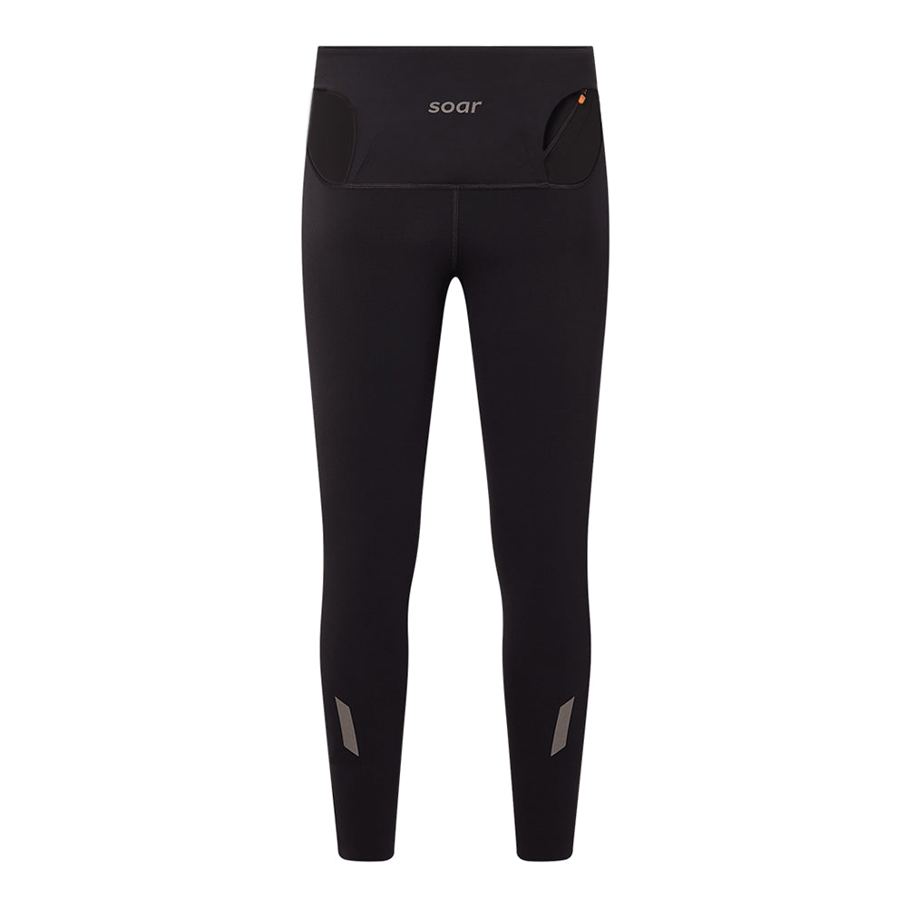 Soar Men's Cargo Tights - BlackToe Running
