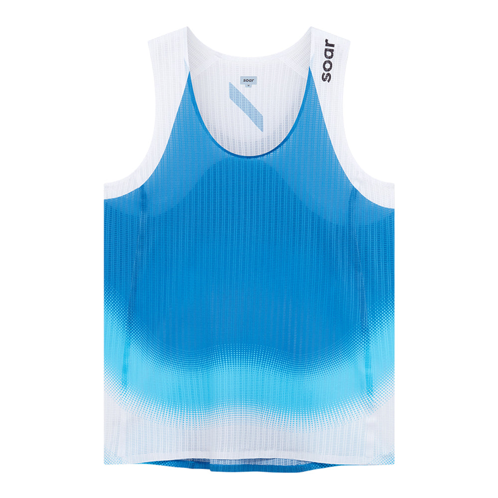 Soar Women's Race Vest - BlackToe Running#colour_palace-blue-norse-blue
