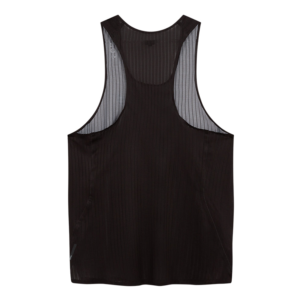Soar Men's Race Vest - BlackToe Running#colour_black-silver