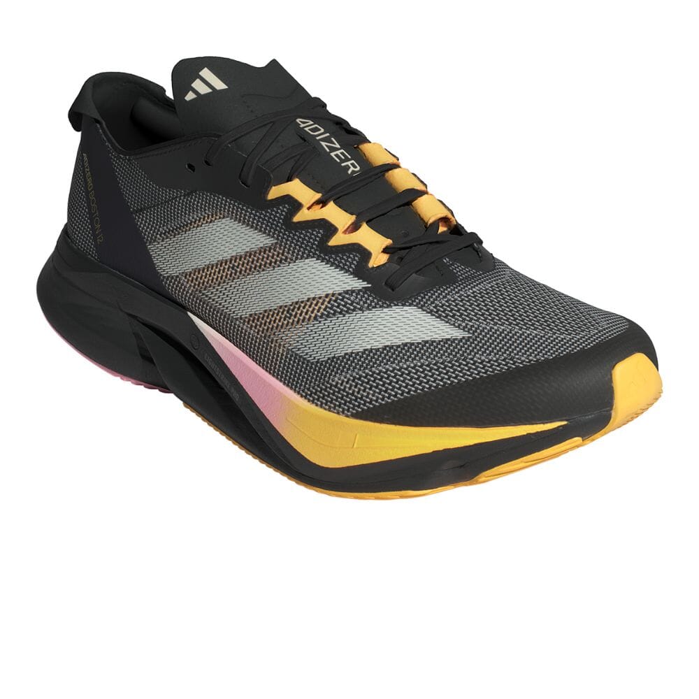 Adidas Women's Adizero Boston 12 Women's Shoes - BlackToe Running#colour_black