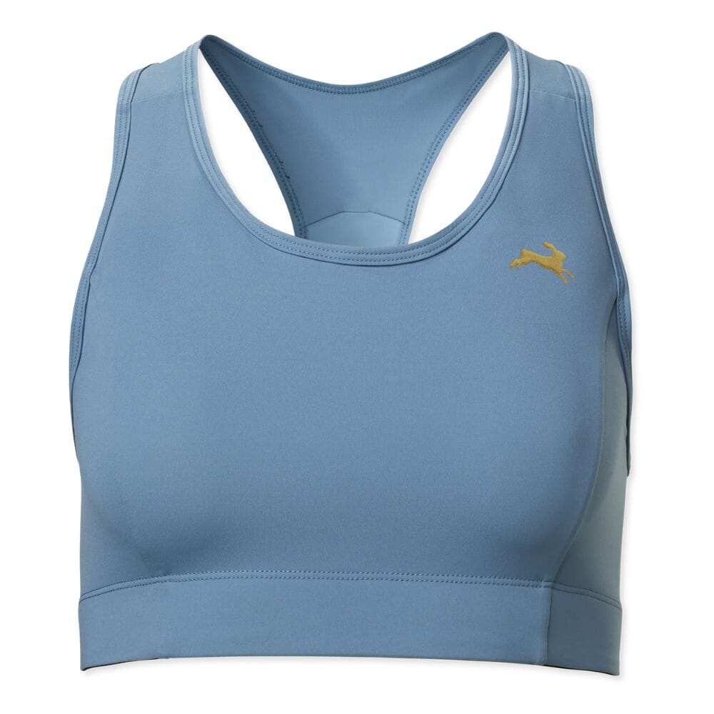 Tracksmith Women's Allston Bra Women's Tops - BlackToe Running#colour_slate