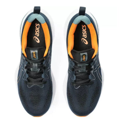 Asics Men's Gel-Cumulus 25 Men's Shoes- BlackToe Running#colour_french-blue-bright-orange