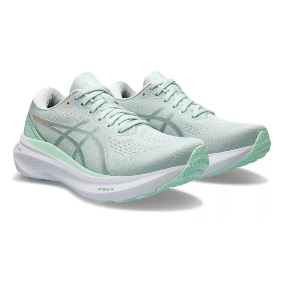 Asics Women's Gel-Kayano 30 Women's Shoes - BlackToe Running#colour_pale-mint-mint-tint