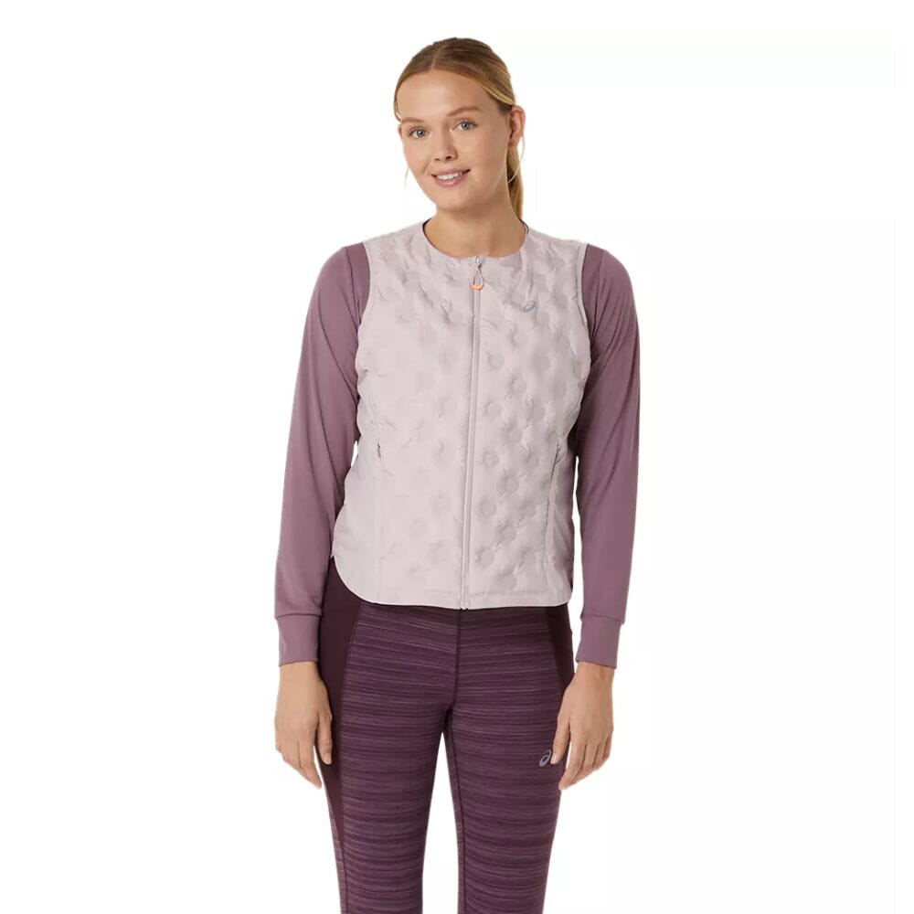 Asics Women's Nagino Run Padded Gilet - BlackToe Running