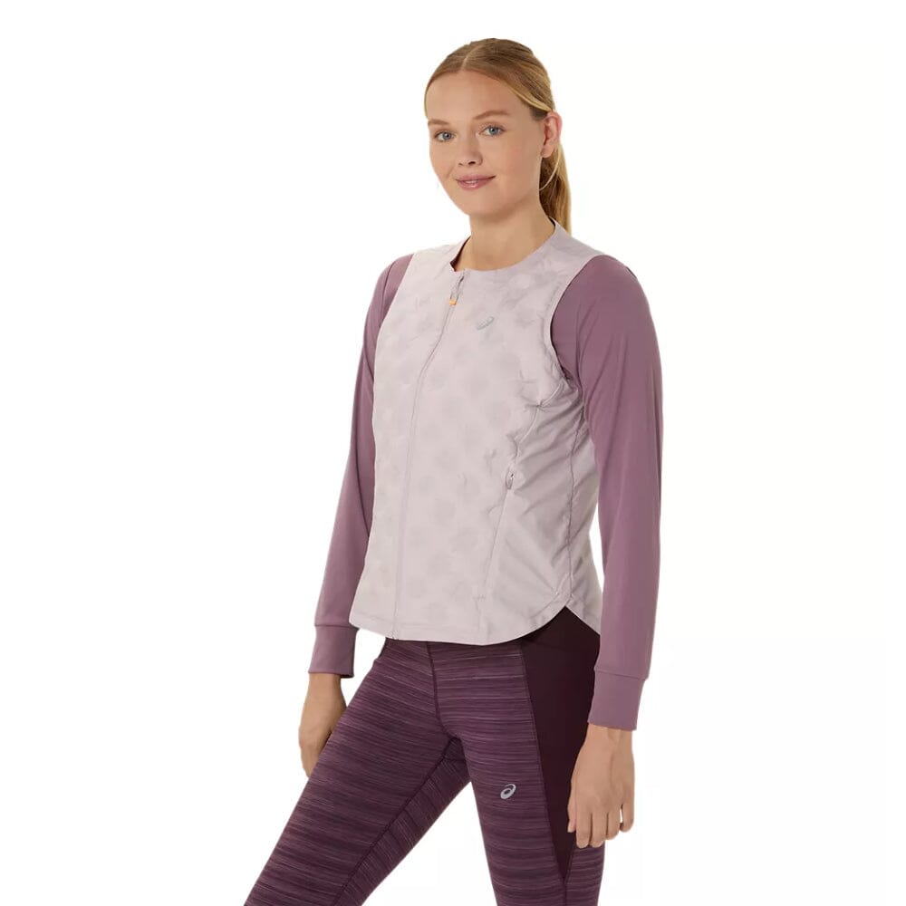 Asics Women's Nagino Run Padded Gilet - BlackToe Running