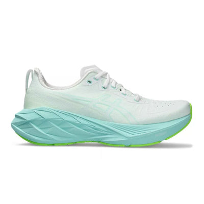 Asics Women's Novablast 4 - BlackToe Running#colour_white-illuminate-mint