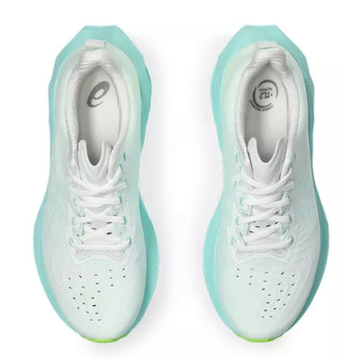 Asics Women's Novablast 4 - BlackToe Running#colour_white-illuminate-mint