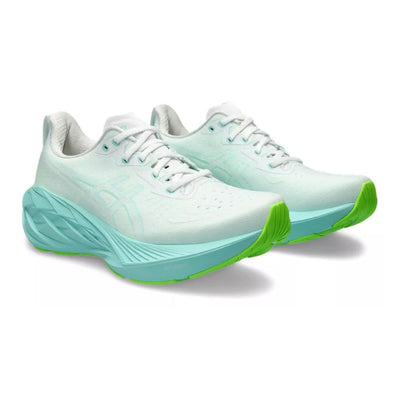 Asics Women's Novablast 4 - BlackToe Running#colour_white-illuminate-mint