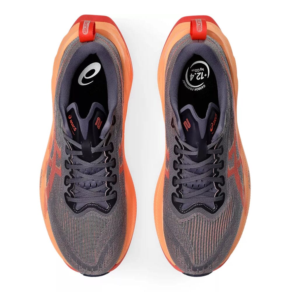 Asics Superblast 2 - BlackToe Running#colour_greyish-purple-coral-reef