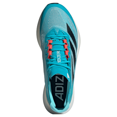 Adidas Men's Adizero Boston 12 Men's Shoes - BlackToe Running#colour_flash-aqua-core-black