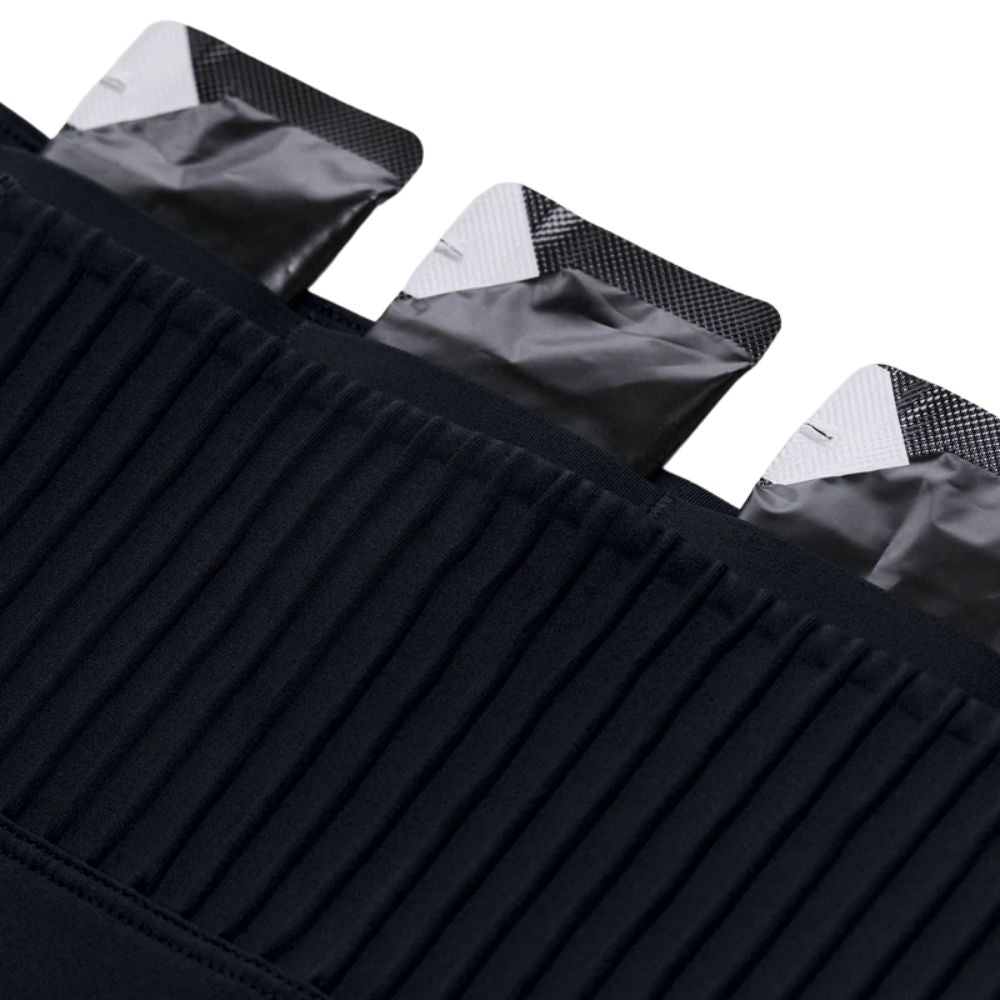 Bandit Running Women's Stamina-V High Waist 5" Compression Short - BlackToe Running#colour_black