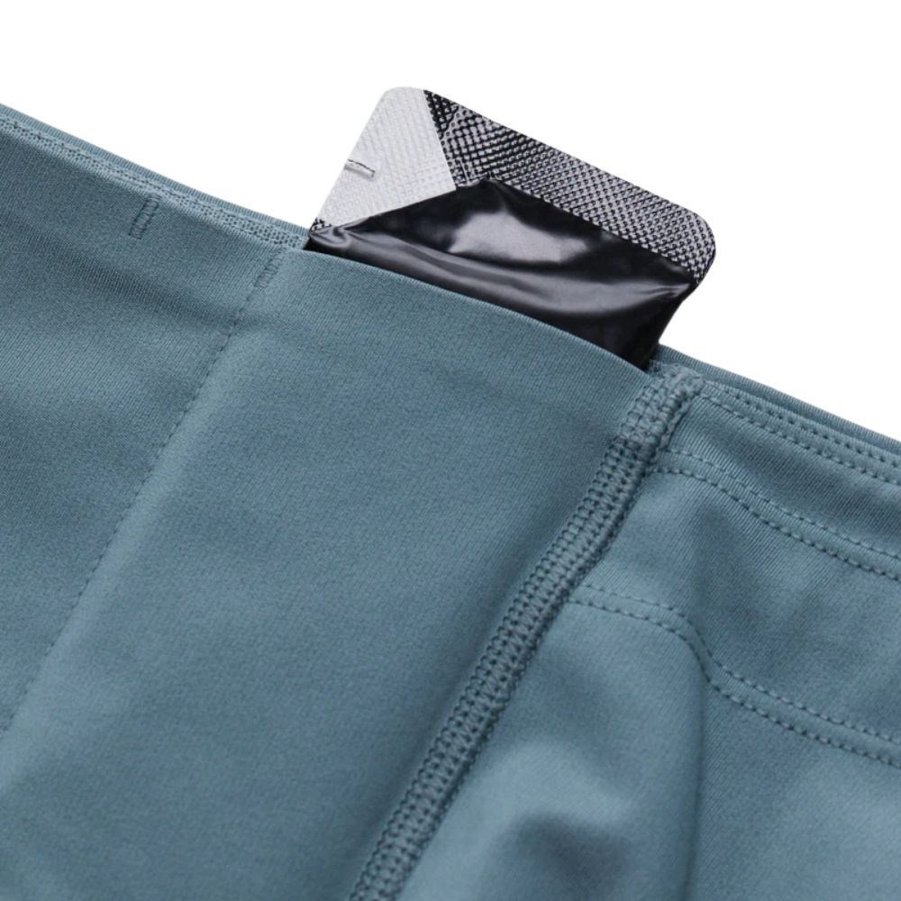 Bandit Women’s Stamina™ High Waist 7" Compression Short - BlackToe Running#colour_tranquil-blue