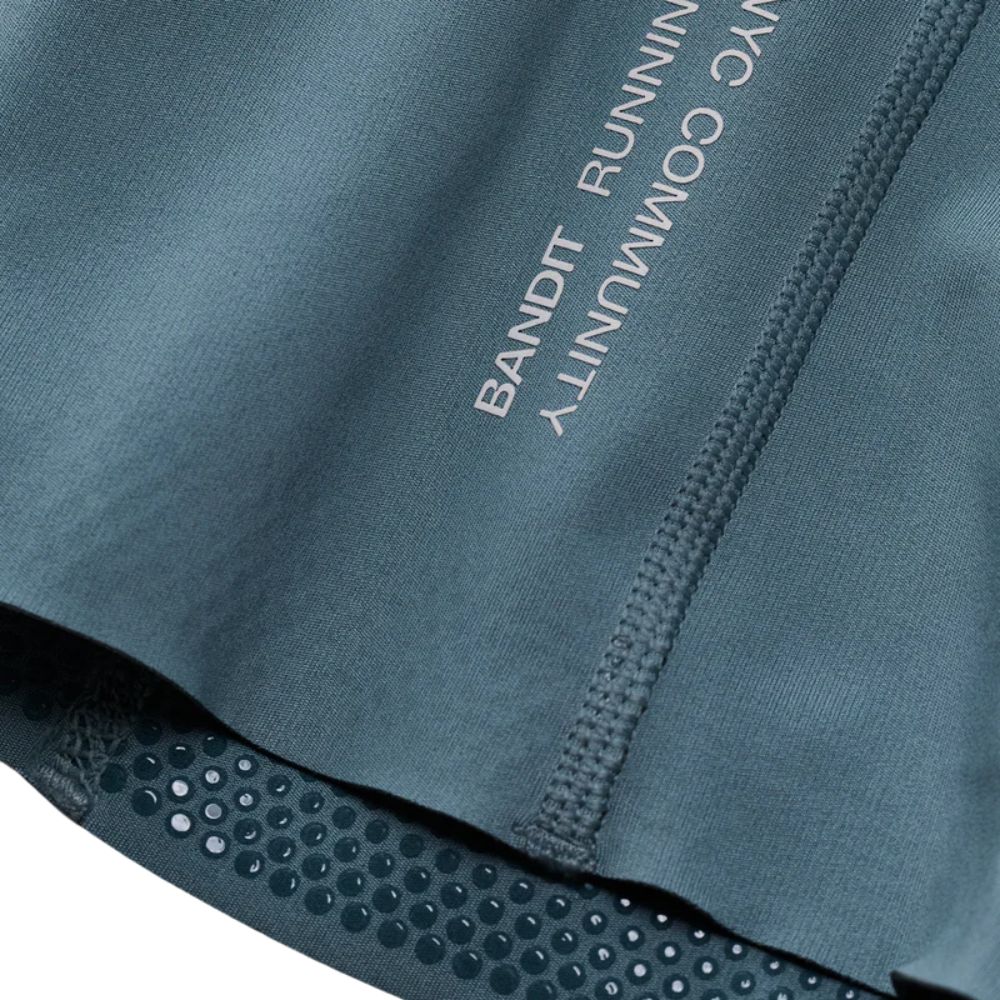 Bandit Women’s Stamina™ High Waist 7" Compression Short - BlackToe Running#colour_tranquil-blue