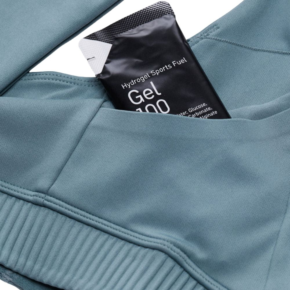 Bandit Women’s Stamina™ Square Neck Run Bra - BlackToe Running#colour_tranquil-blue