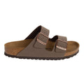 Birkenstock Men's Arizona Birkibuc - BlackToe Running#colour_mocha