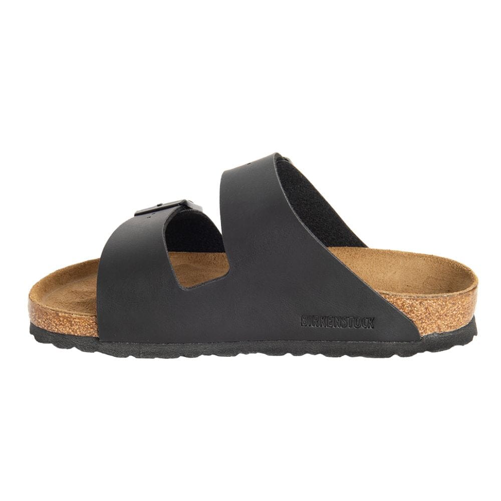Birkenstock Men's Arizona Birko-Flor - BlackToe Running#colour_black
