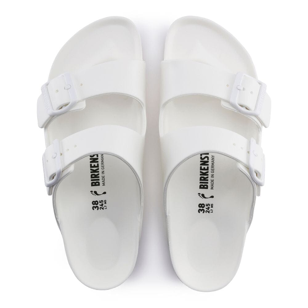 Birkenstock Men's Arizona Essentials EVA - BlackToe Running#colour_white