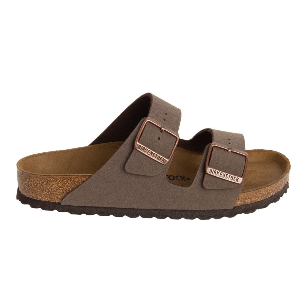 Birkenstock Women's Arizona Birkibuc - BlackToe Running