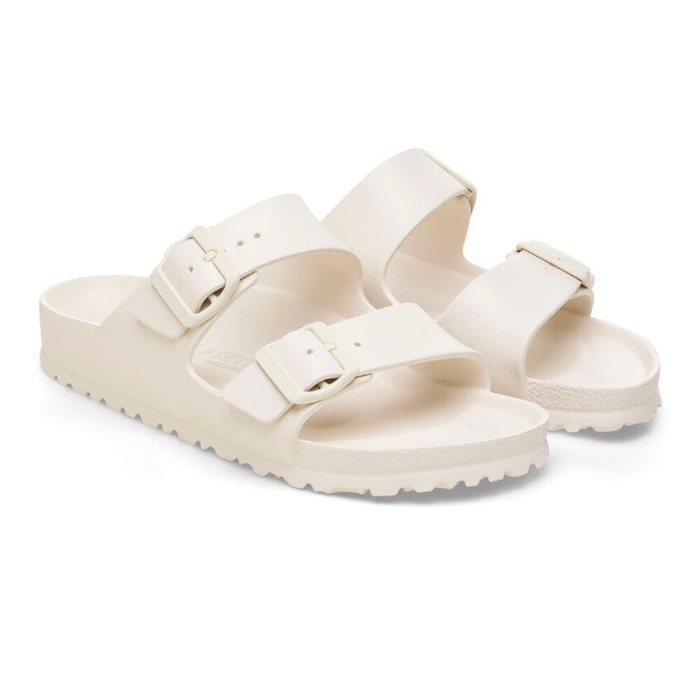 BirkBirkenstock Women's Arizona Essentials EVA - BlackToe Running