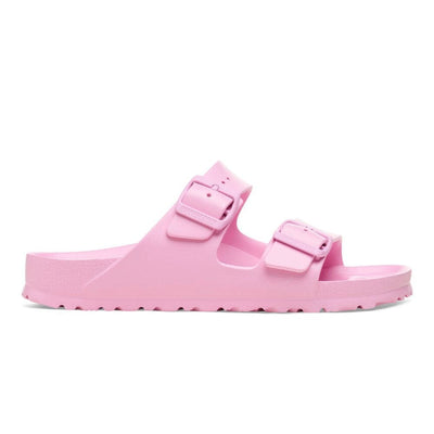 BirkBirkenstock Women's Arizona Essentials EVA - BlackToe Running#colour_fondant-pink