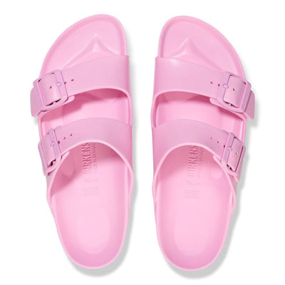 BirkBirkenstock Women's Arizona Essentials EVA - BlackToe Running#colour_fondant-pink