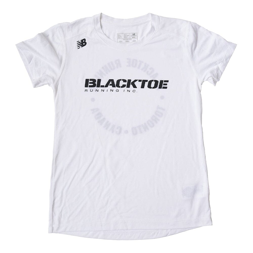 BlackToe Women's NB Tech T-Shirt - BlackToe Running#colour_white