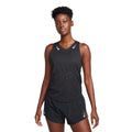 Nike Women's AeroSwift Dri-FIT ADV Running Singlet - BlackToe Running#colour_black-white