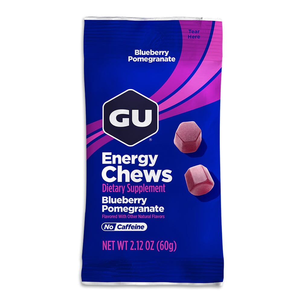 GU Chews - 2 Serving Pack Nutrition - BlackToe Running - 