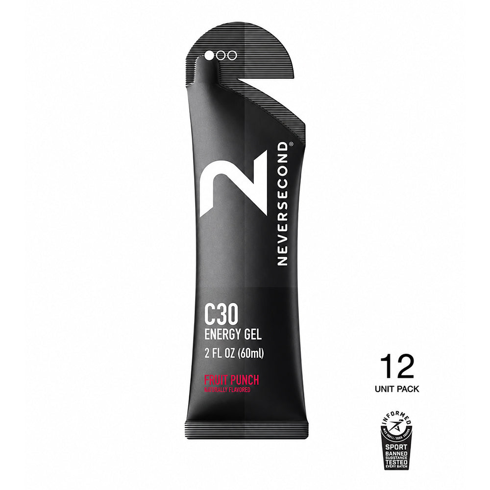Neversecond C30 Energy Gel Box of 12