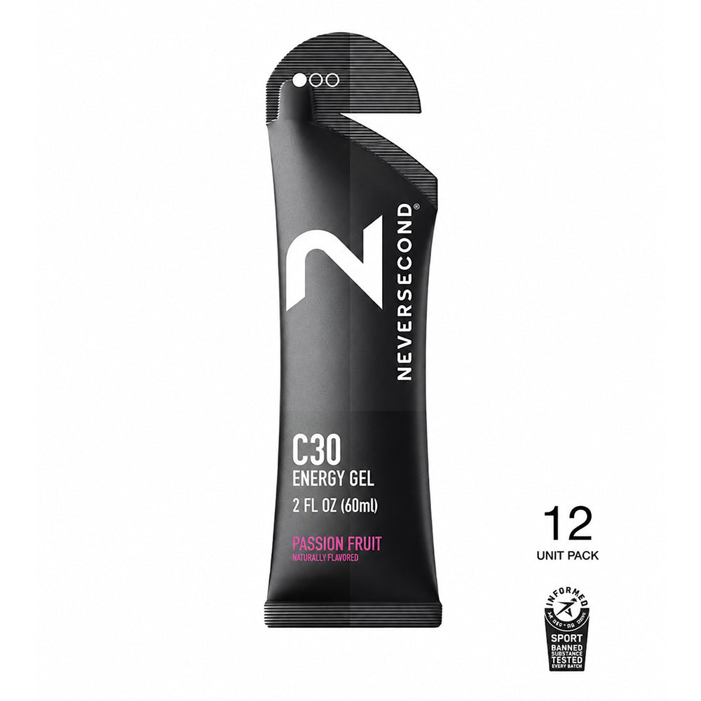 Neversecond C30 Energy Gel Box of 12