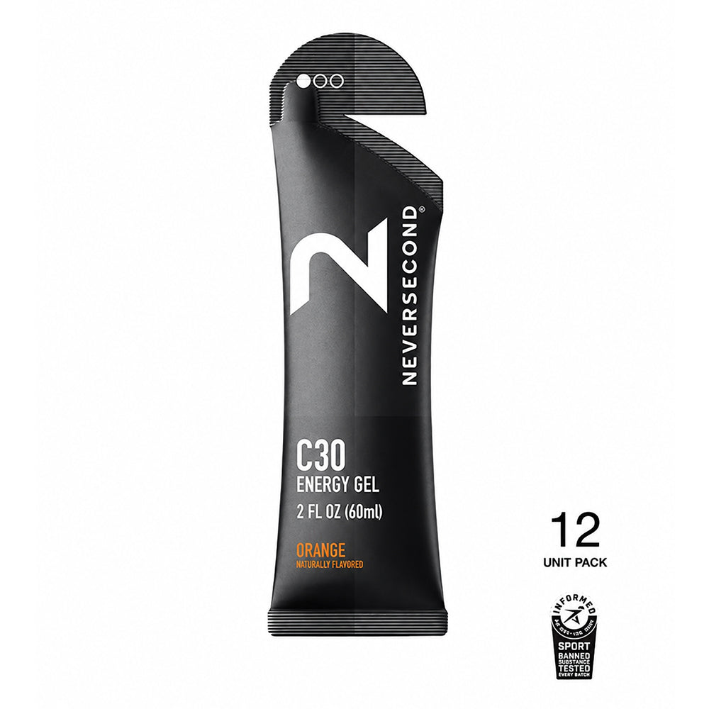 Neversecond C30 Energy Gel Box of 12