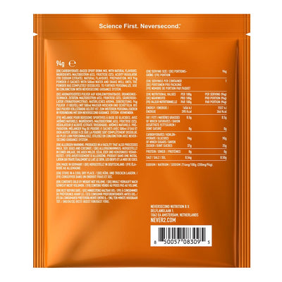 Neversecond C90 High Carb Drink Mix - BlackToe Running#flavour_orange
