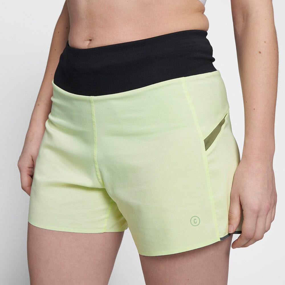 Ciele Women's TRNShort 4" Brief - BlackToe Running#colour_voya