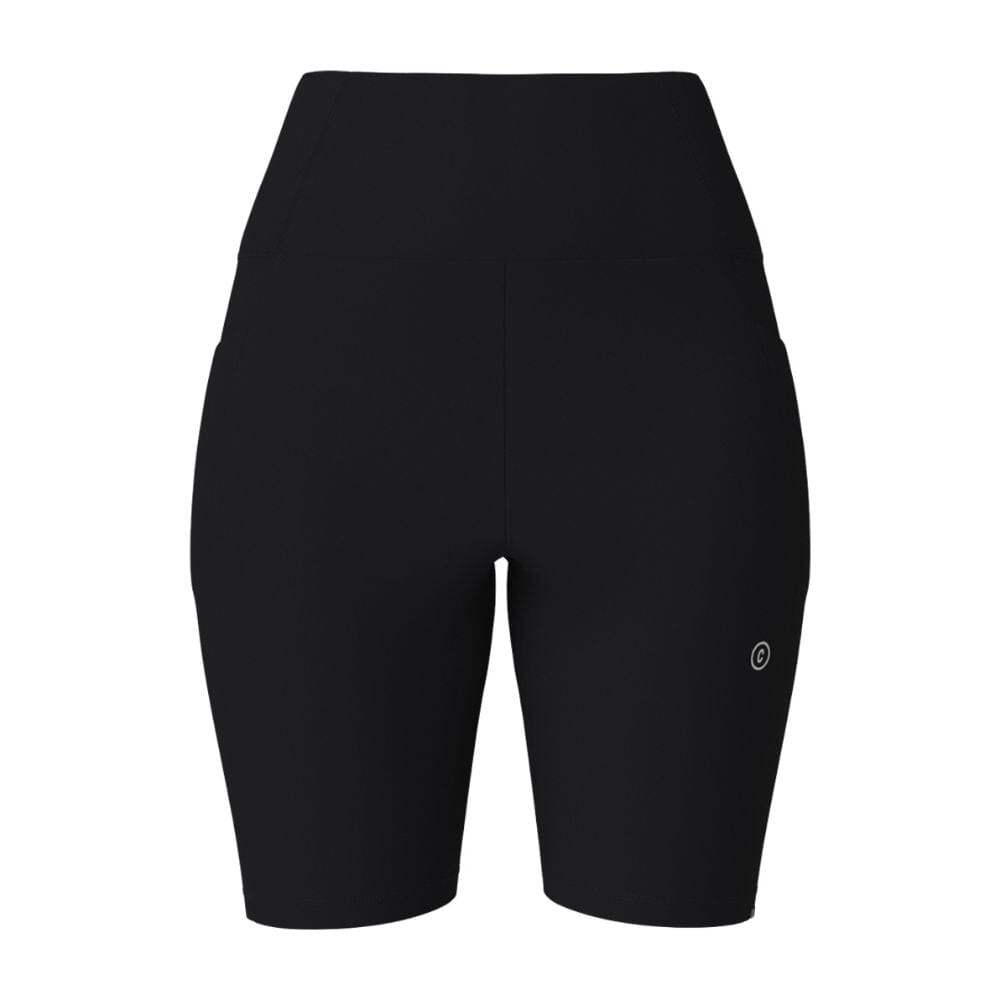 Ciele Women's FSTTight Short - Whitaker - BlackToe Running#colour_black