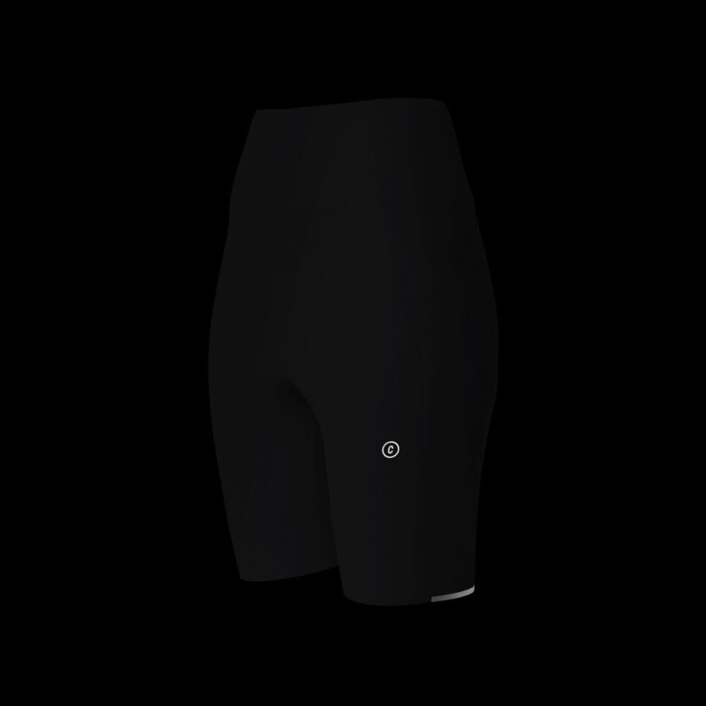 Ciele Women's FSTTight Short - Whitaker - BlackToe Running#colour_black