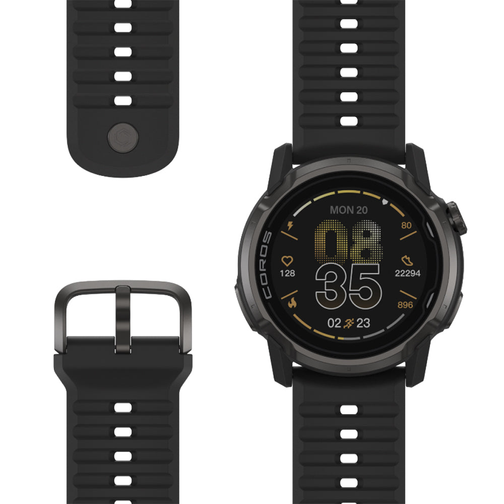 Coros APEX 4 Premium Multisport GPS Watch - BlackToe Running