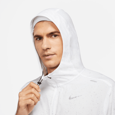 Nike Men's Windrunner Running Jacket - BlackToe Running#colour_white-reflective-silver-jkt