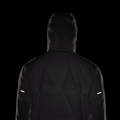 Nike Men's Windrunner Running Jacket - BlackToe Running#colour_white-reflective-silver-jkt