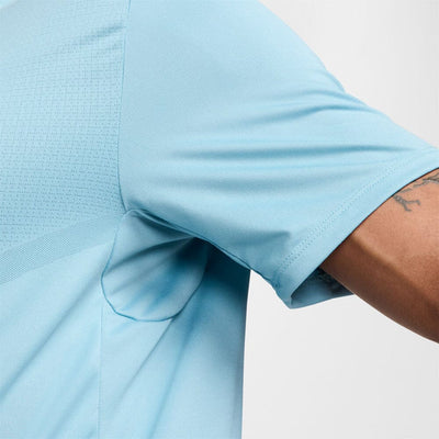 Nike Men's Rise 365 Dri-FIT Short-Sleeve Running Top - BlackToe Running#colour_denim-turq-reflective-silver