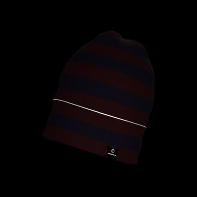 Ciele CR3 Beanie - BlackToe Running#colour_malbec-bars