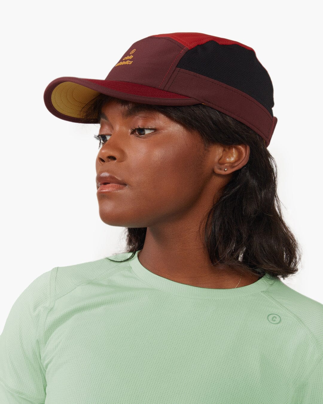 Ciele GOCap SC - Iconic Pyramid - BlackToe Running#colour_strand