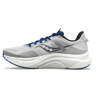 Saucony Men's Tempus - BlackToe Running#colour_concrete-indigo