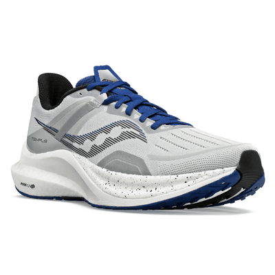 Saucony Men's Tempus - BlackToe Running#colour_concrete-indigo