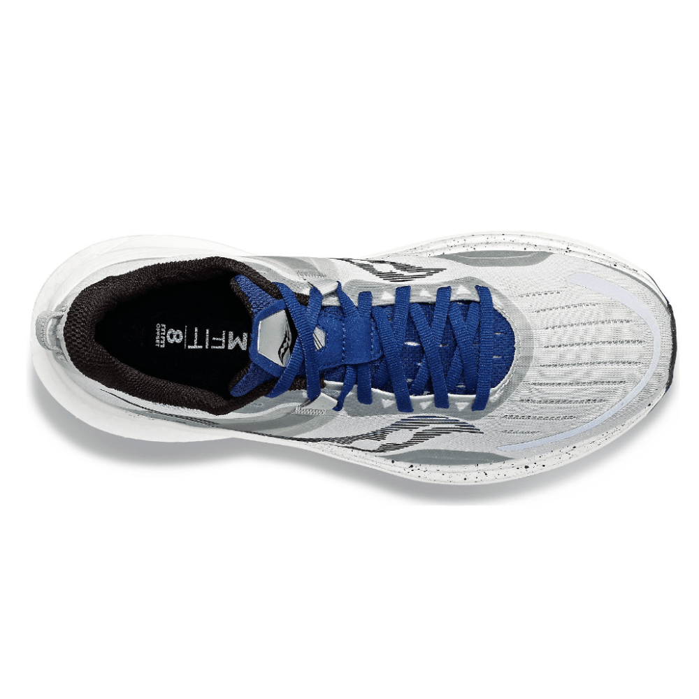 Saucony Men's Tempus - BlackToe Running#colour_concrete-indigo