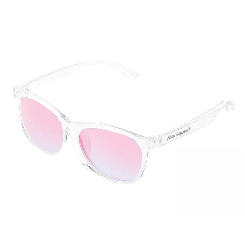 Marsquest Momentum Sunglasses - Crystal & Rose - BlackToe Running