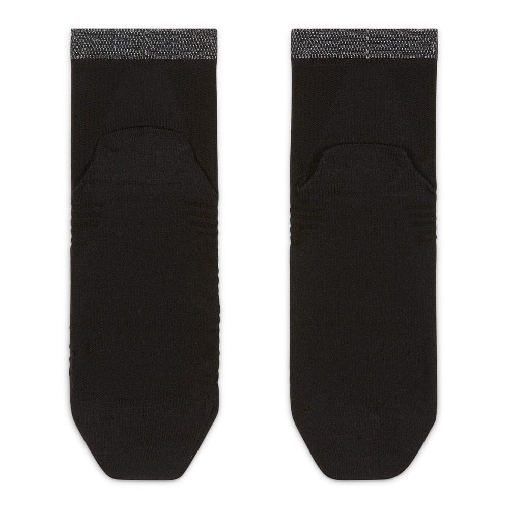Nike Spark Light Weight Ultralight Cushion Ankle Quarter Socks - BlackToe Running